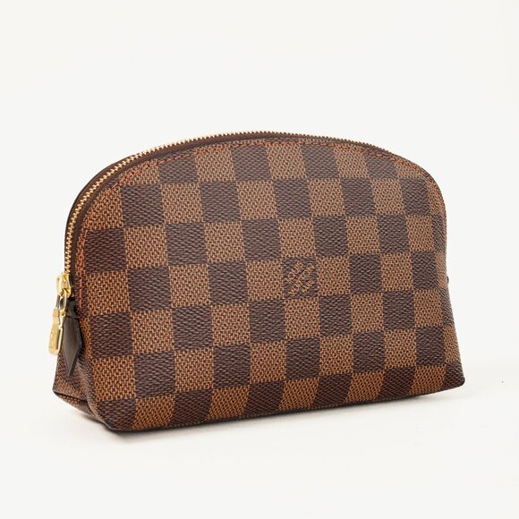 Louis Vuitton Brown Damier Ebene Cosmetic Pouch N47516 - Picture 2 of 11